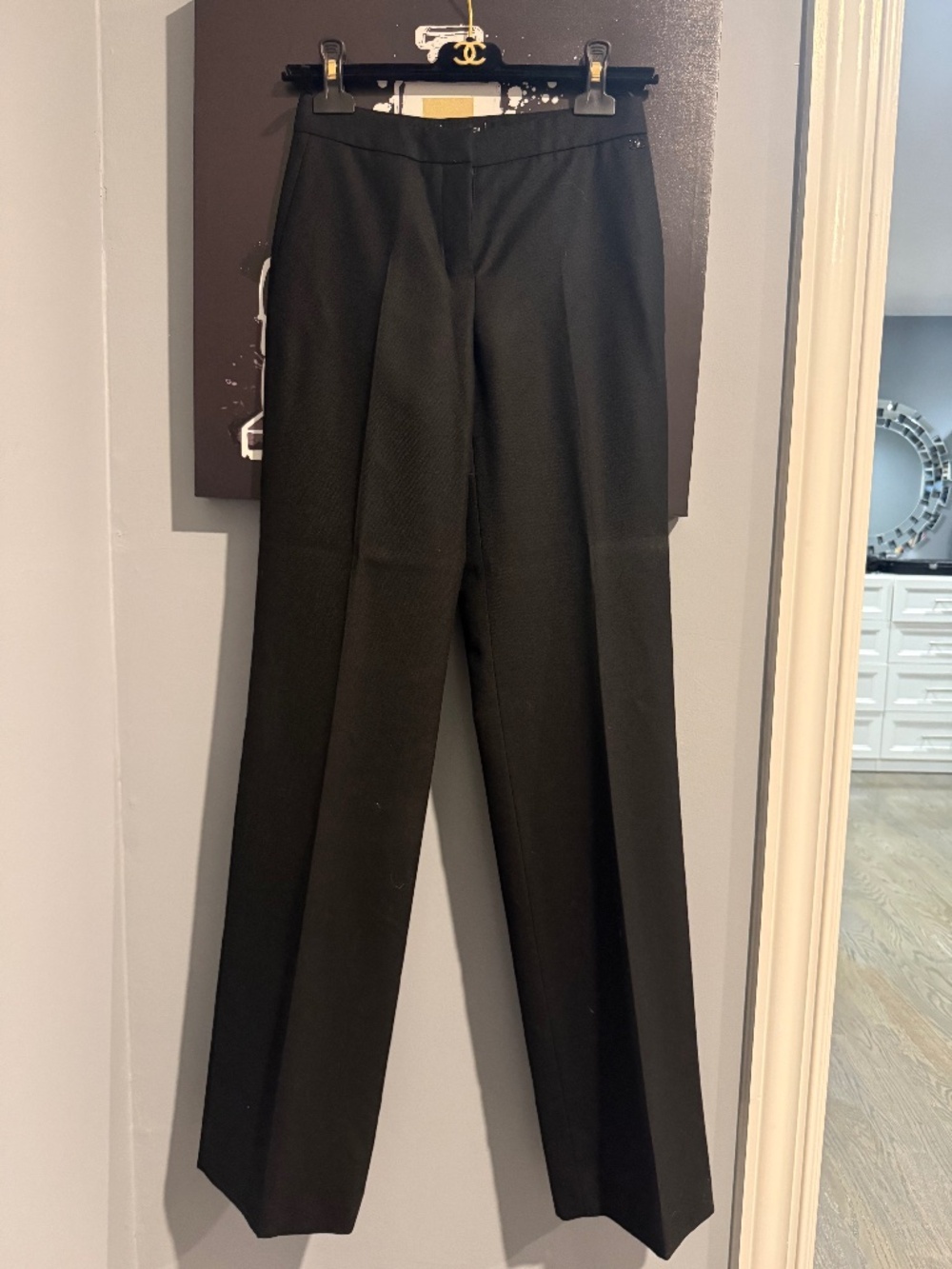 Chanel wool dress pants